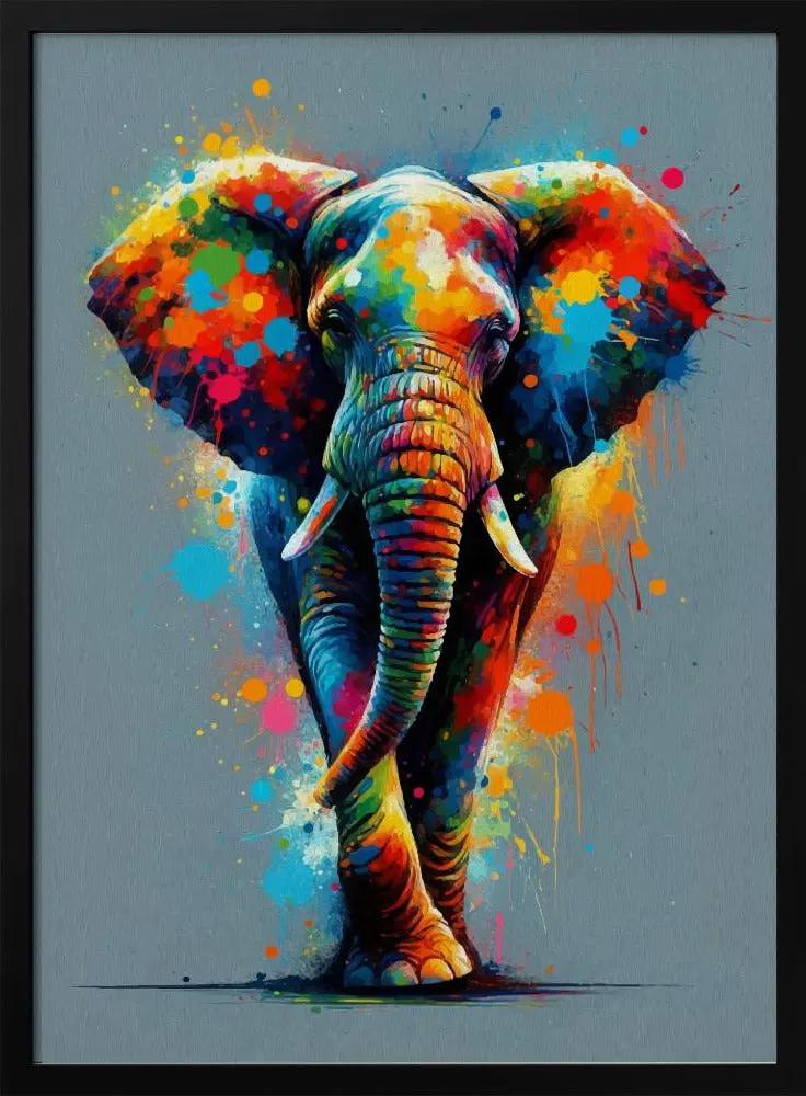 Wall art The Elephant by Andreas Magnusson