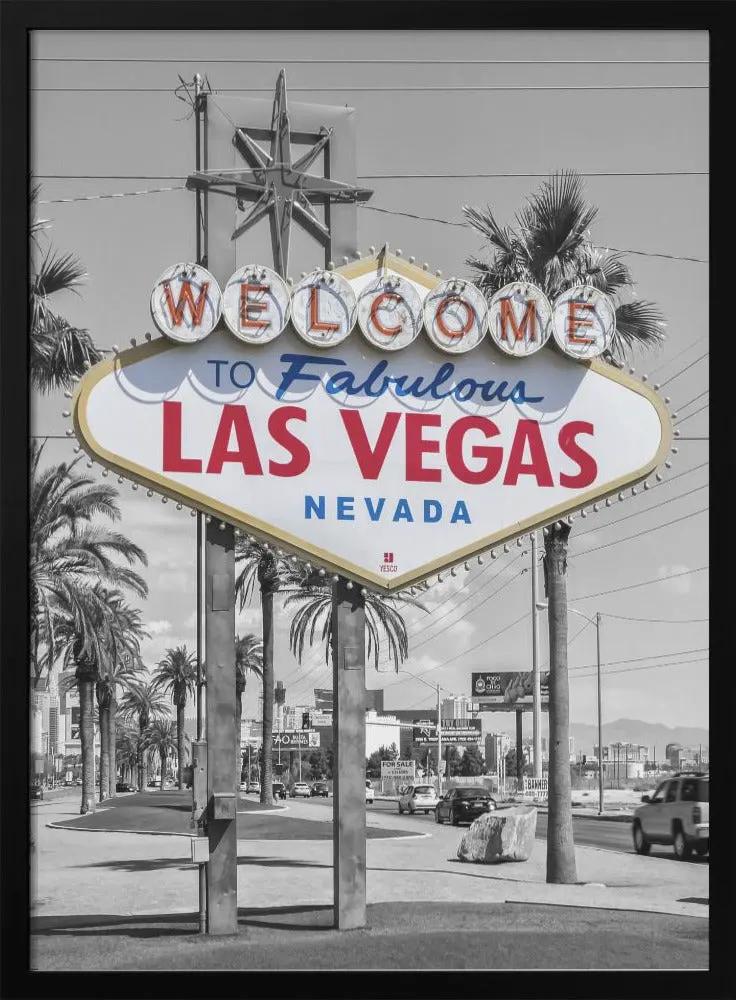 LAS VEGAS Sign - colorkey by Melanie Viola