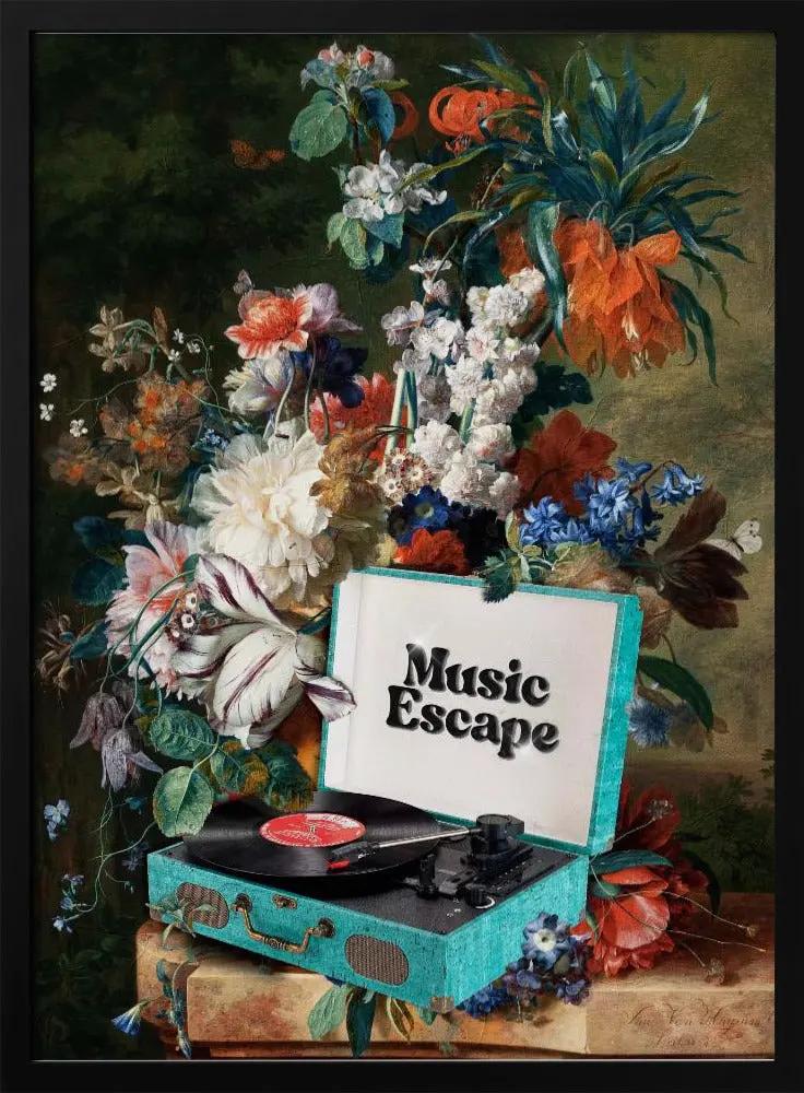 Music Escape- Canvas Print by Dikhotomy