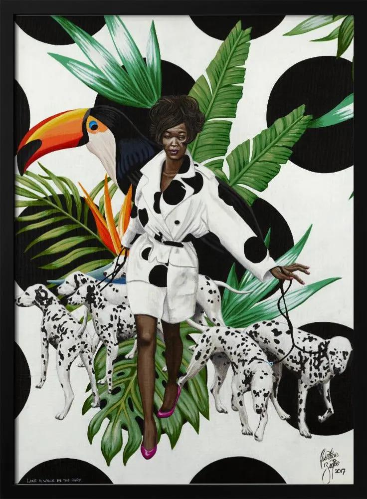 Wall art Like a Walk In the Park by Christian Beijer