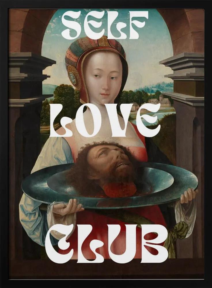 Wall art Self Love Club No. 2 by The Art Concept