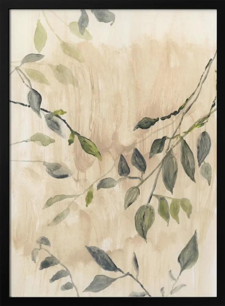 Wall art Colour Washed Leaves No1 by Cartissi