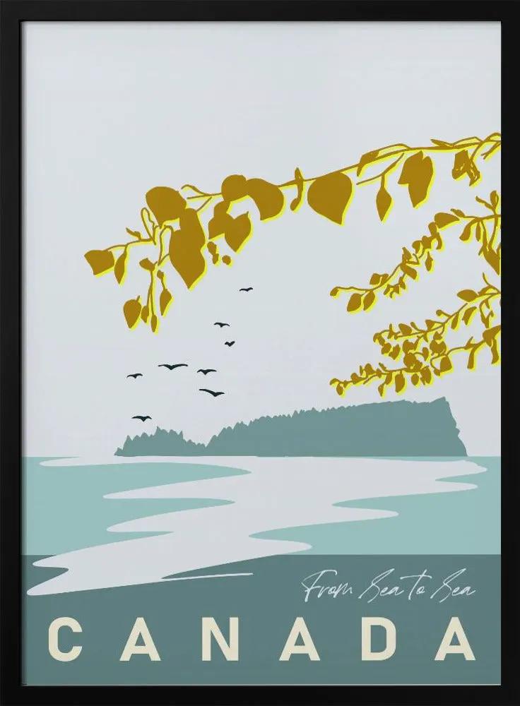 Wall art mellow anticipation Canadian Lakeland by Annick