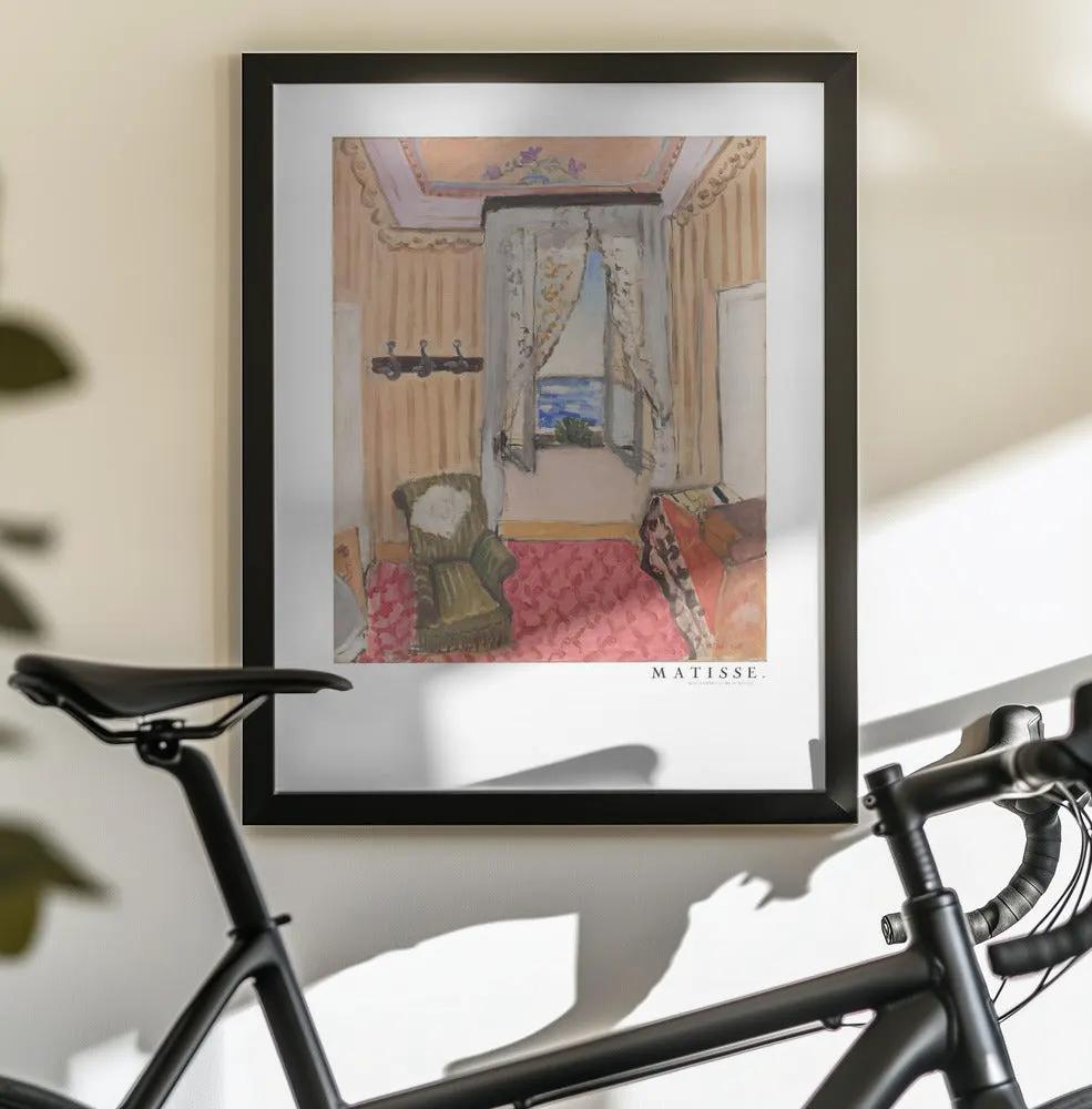 Wall art Ma Chambre Au Beau Rivage Boarder by Henri Matisse