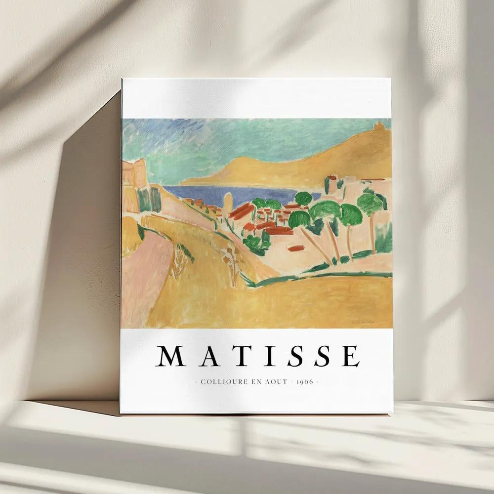 Wall art Collioure En Aout by Henri Matisse