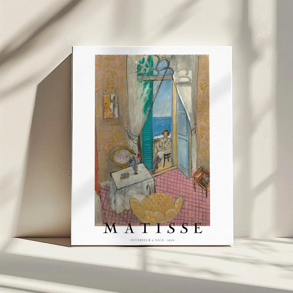 Wall art Interieur a Nice by Henri Matisse