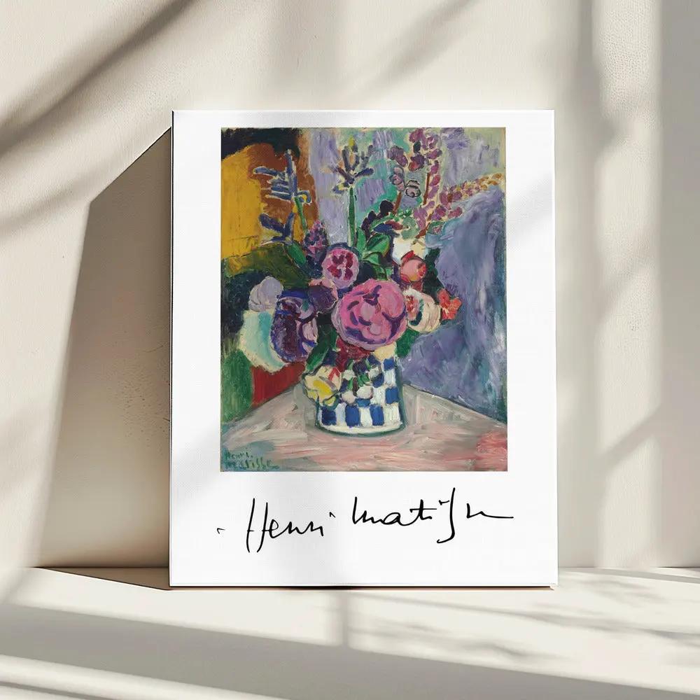 Wall art Lles Pivoines by Henri Matisse