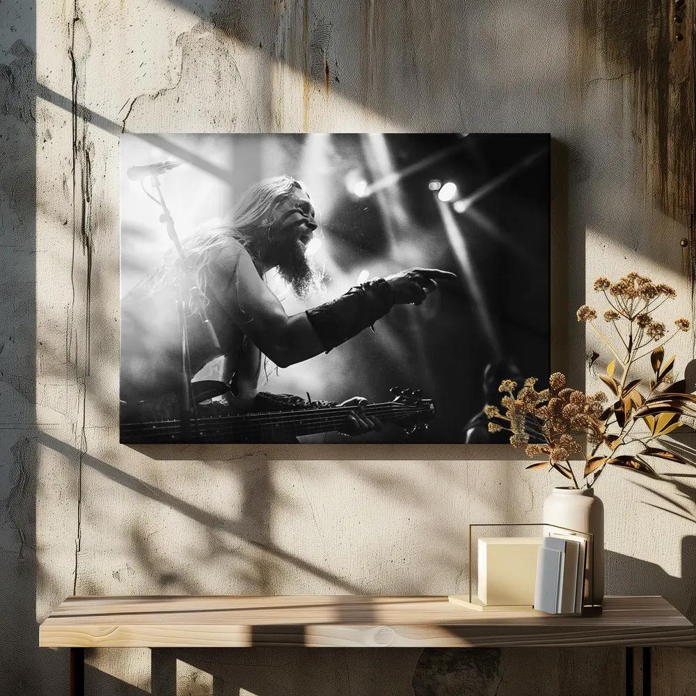 Here's looking at you kid- -Poster Music Canvas Print by Anders Samuelsson