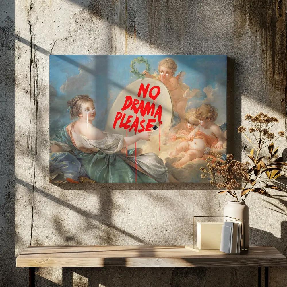 Wall art No Drama by Dikhotomy