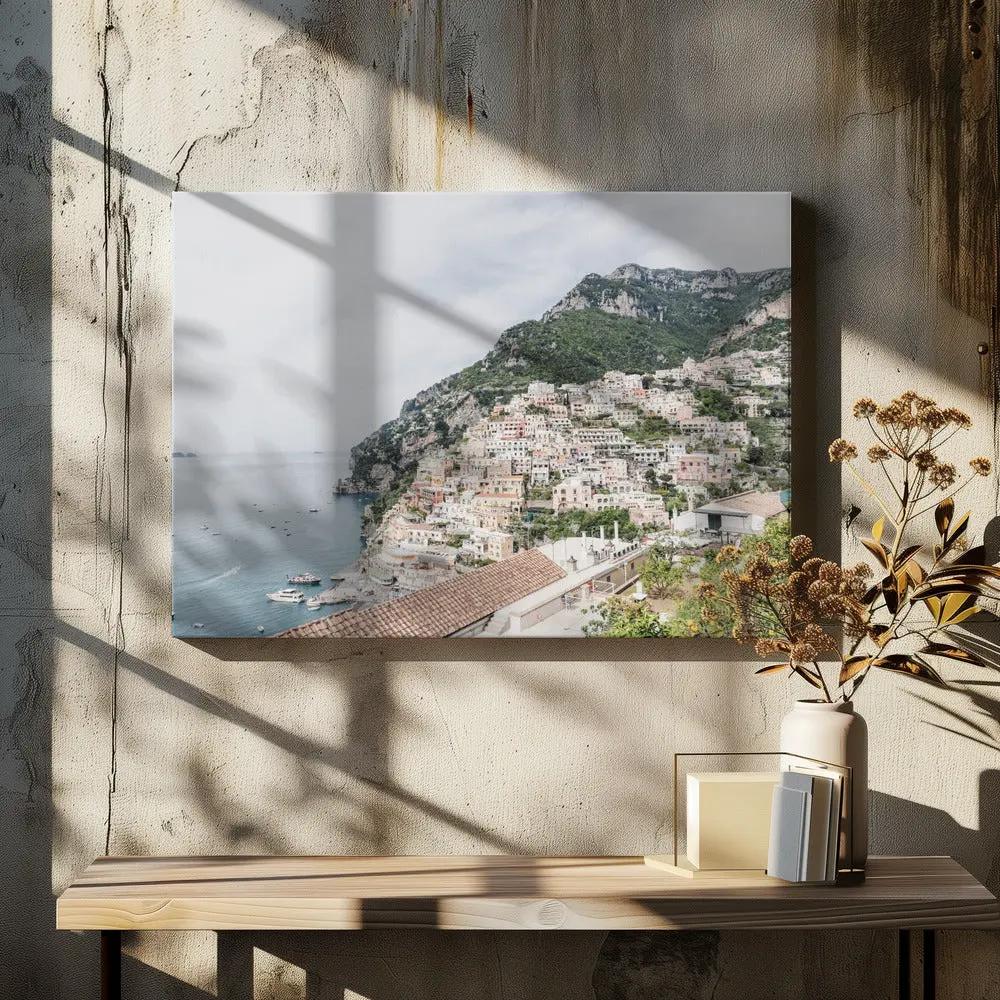 Wall art Positano at the Amalfi Coast by Photolovers