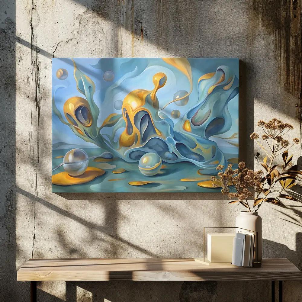 Wall art Liquid Dreamscape by Miguel Bruzual
