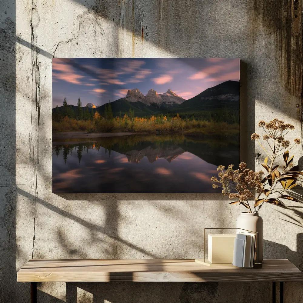 Wall art Three Sisters and A Little Brother by Johnny Zhang