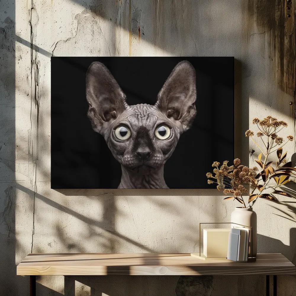 Wall art Sphynx Cat by Patrick Matte