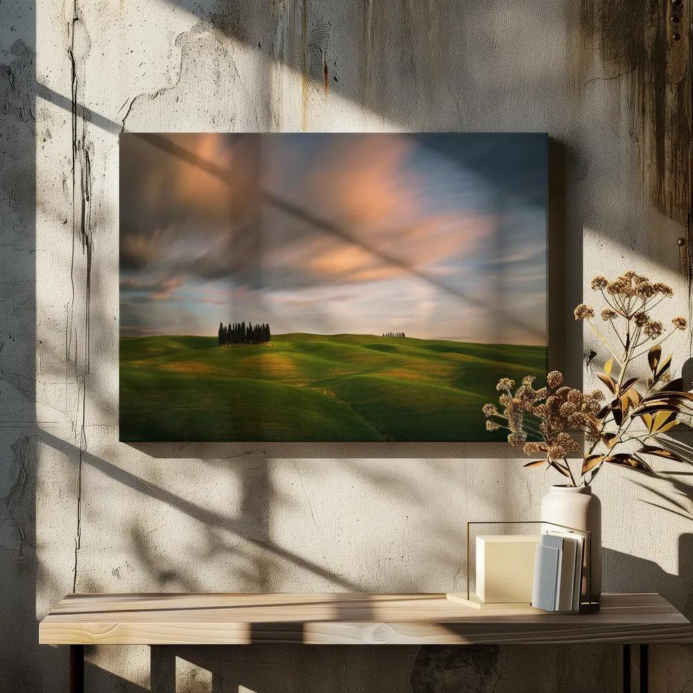 Wall art Fields... by Krzysztof Browko