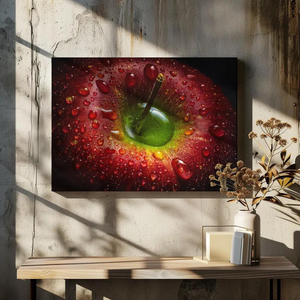 Wall art Red Apple. Food by Aida Ianeva