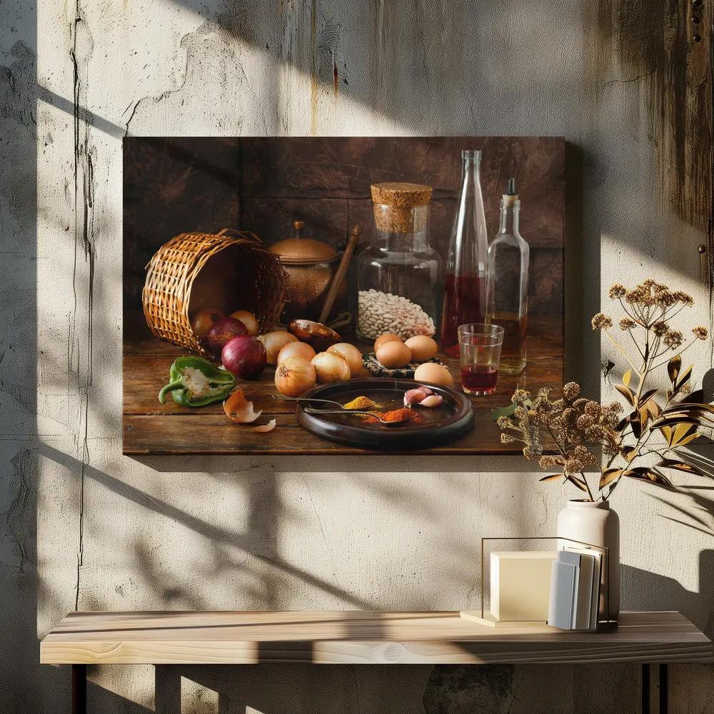 Wall art Smells. Food by Luiz Laercio
