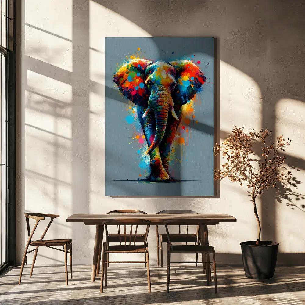 Wall art The Elephant by Andreas Magnusson