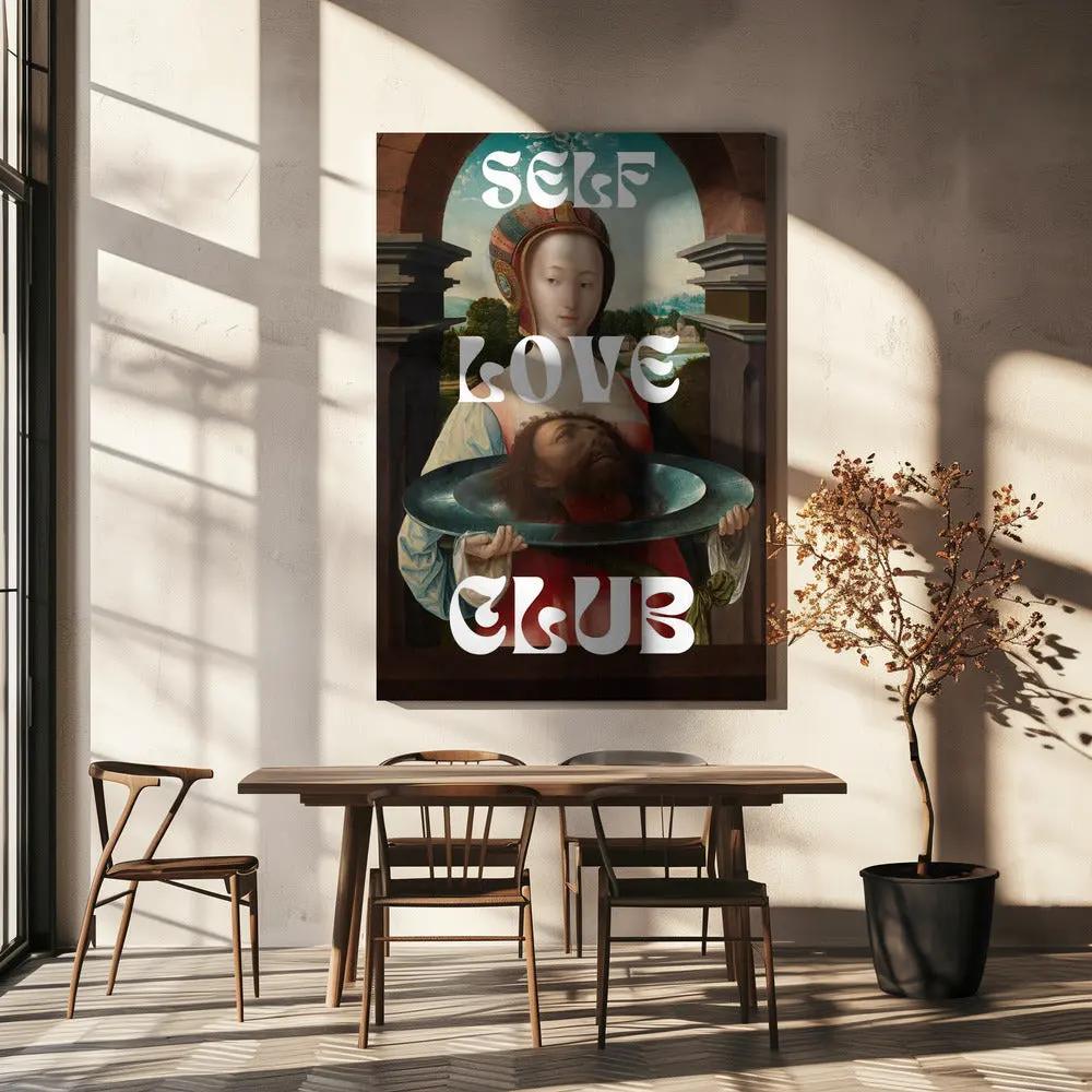 Wall art Self Love Club No. 2 by The Art Concept