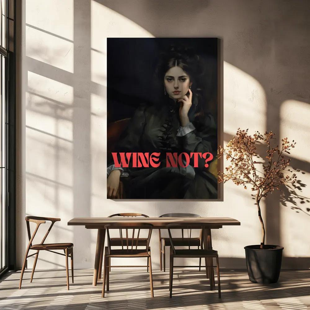 Wall art Wine not? by The Art Concept