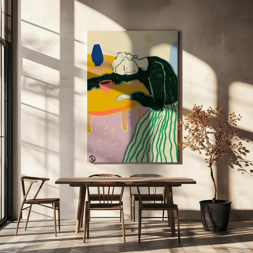 Wall art Restful Pause by Sandra Poliakov