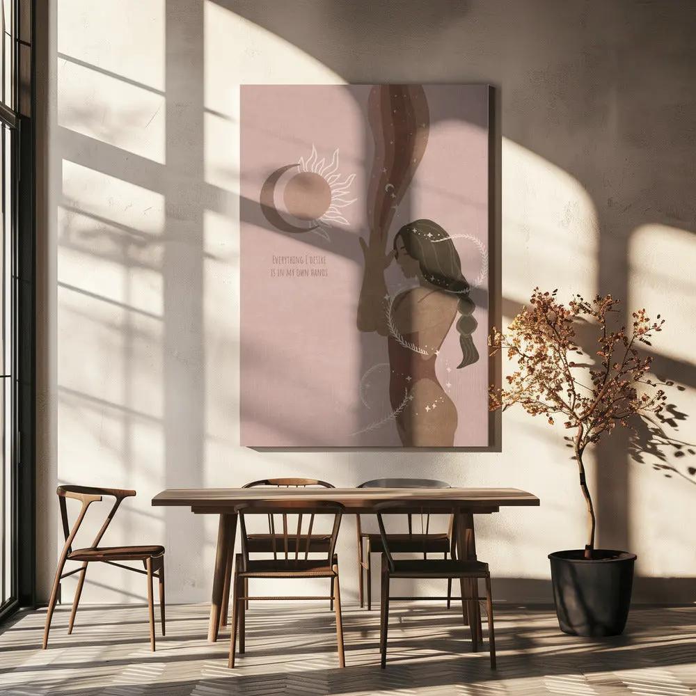 Wall art Spiritual Feminine / Spir 8 by Emel Tunaboylu