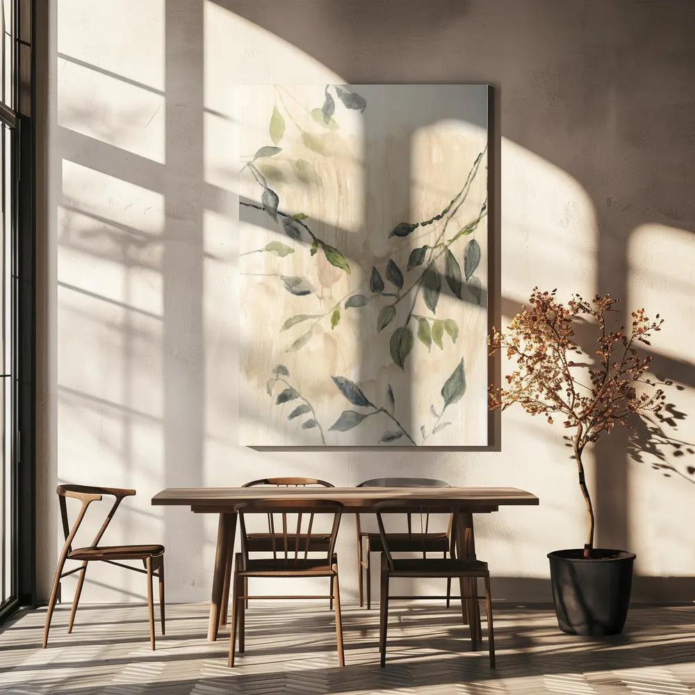 Wall art Colour Washed Leaves No1 by Cartissi