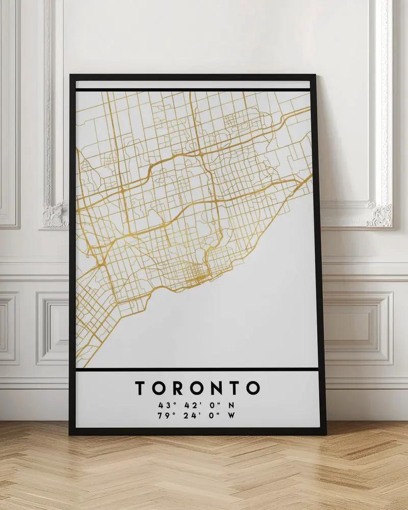 1 Maps 16 Canvas Print by Emiliano Deificus