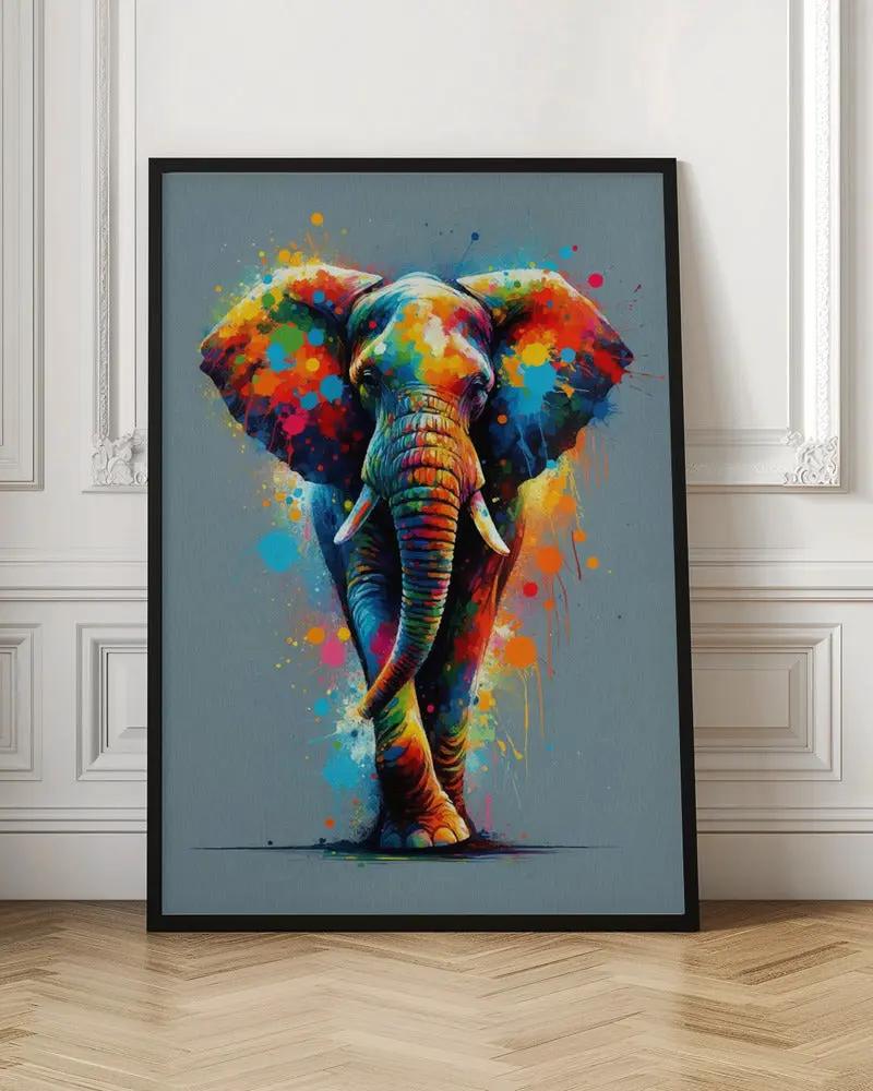Wall art The Elephant by Andreas Magnusson