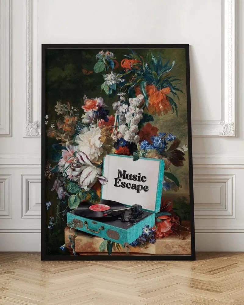 Music Escape- Canvas Print by Dikhotomy
