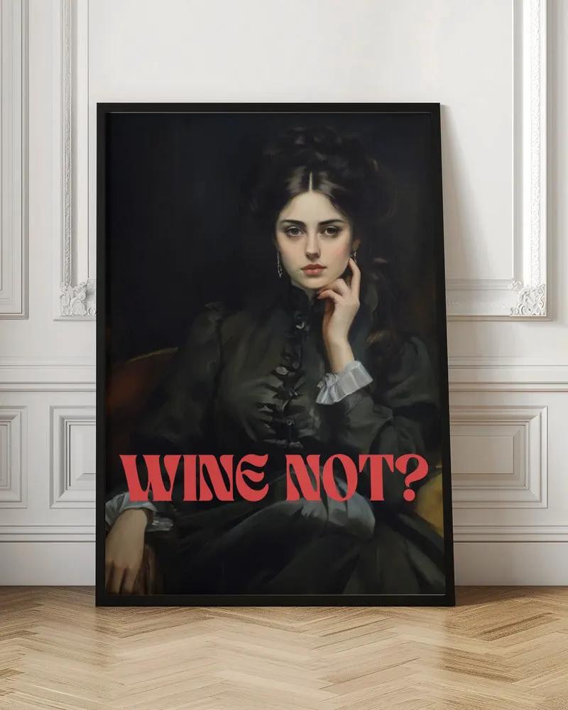 Wall art Wine not? by The Art Concept