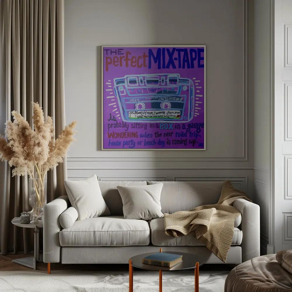 Mix Tape Canvas Print by Steve Spencer