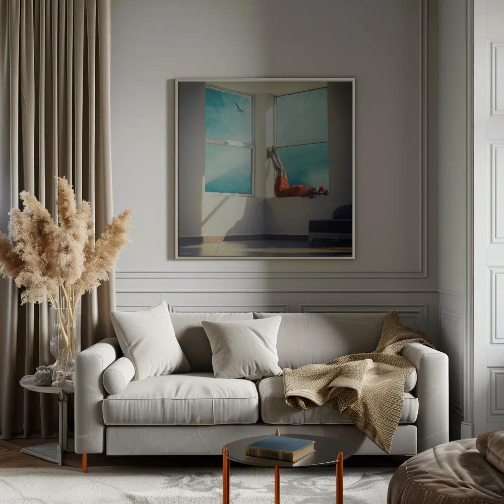 Wall art room with a view by Ambra