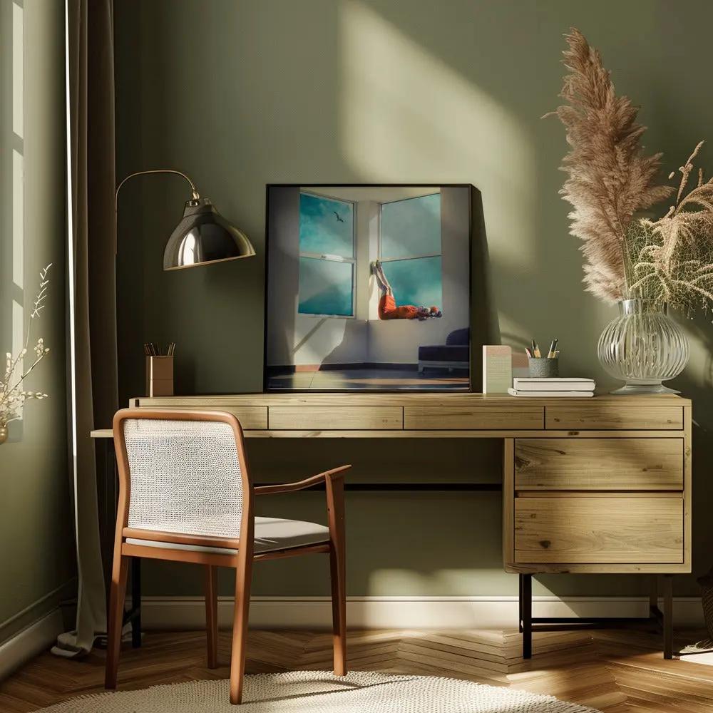 Wall art room with a view by Ambra