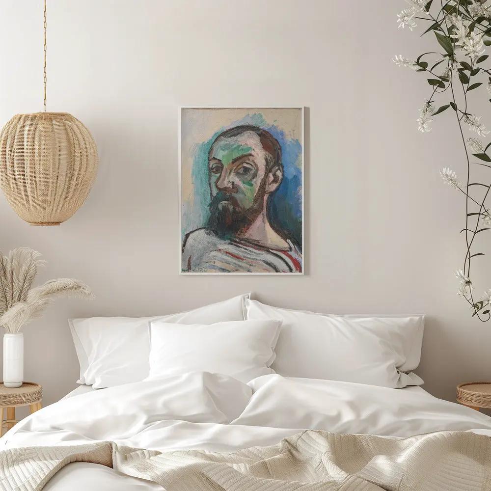 Wall art Self Portrait by Henri Matisse