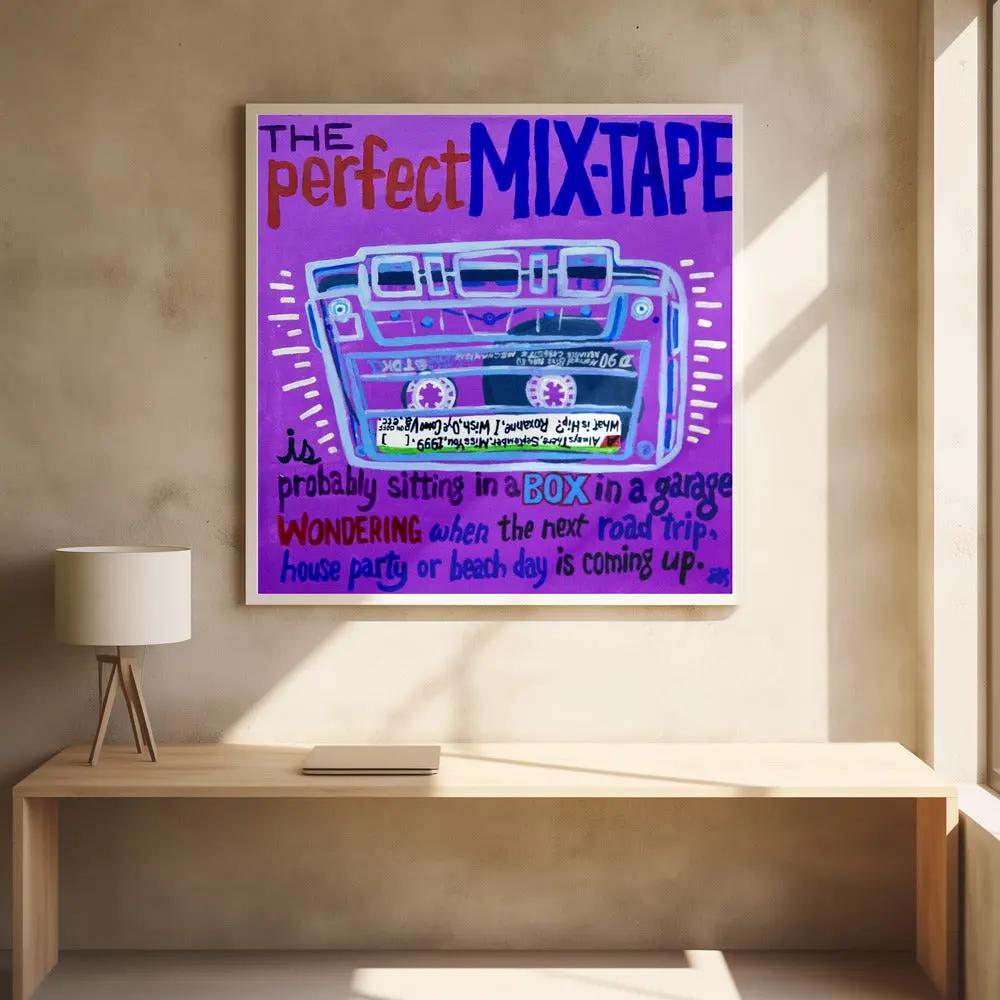 Mix Tape Canvas Print by Steve Spencer