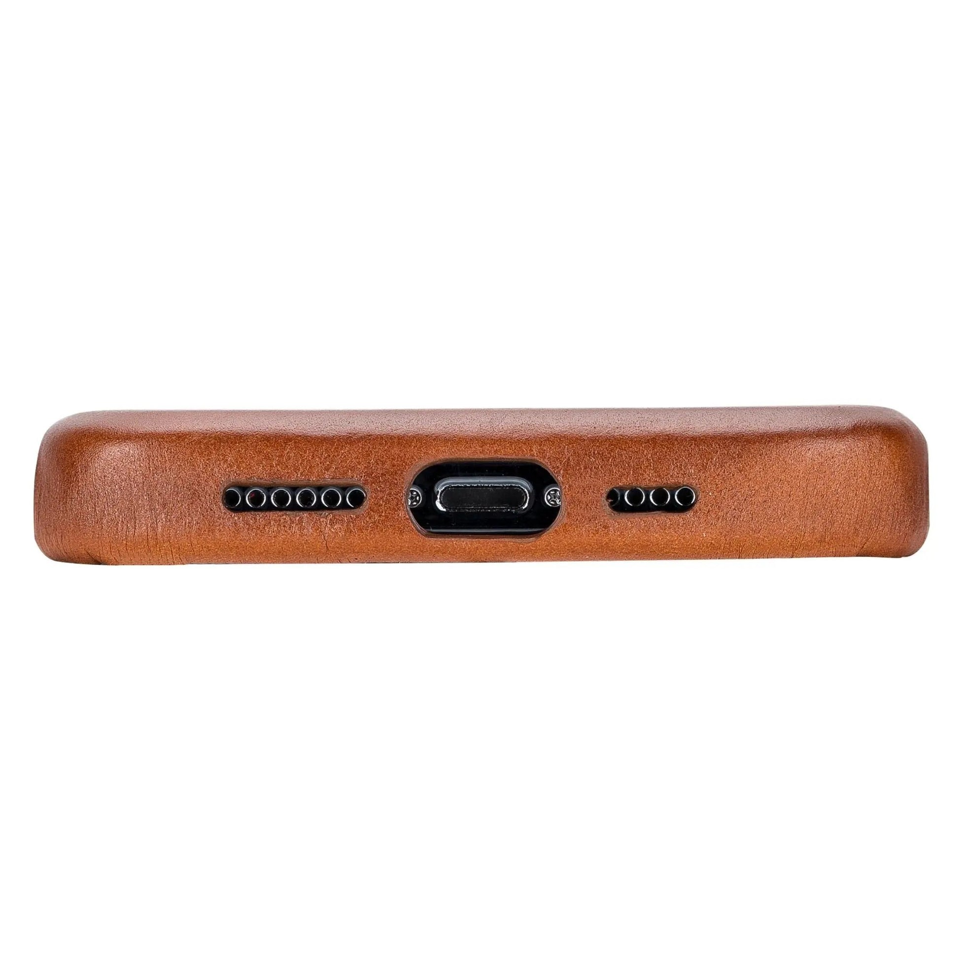 Pinedale Leather Snap-on Case for iPhone 14 Series by TORONATA