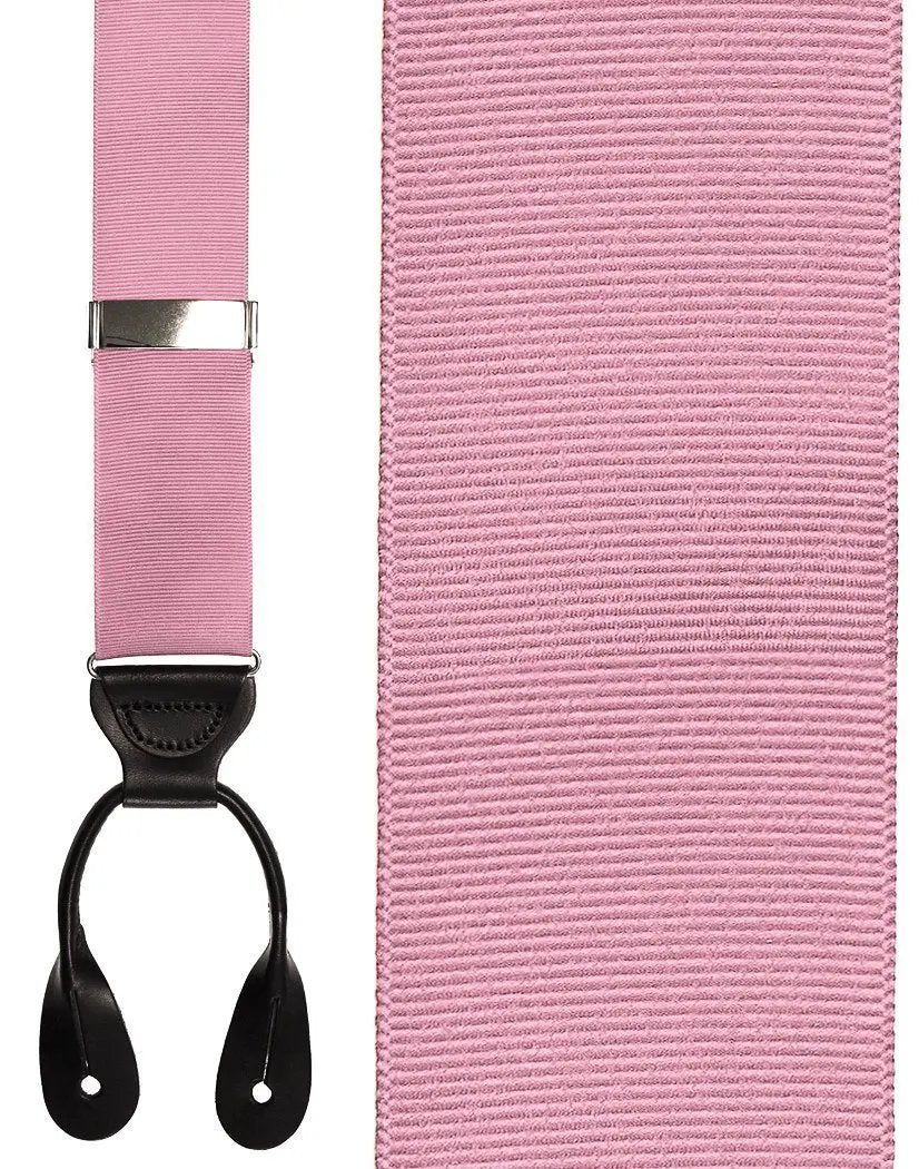 "Grosgraine Ribbon II" Suspenders 1.5 Width by Tux-USA