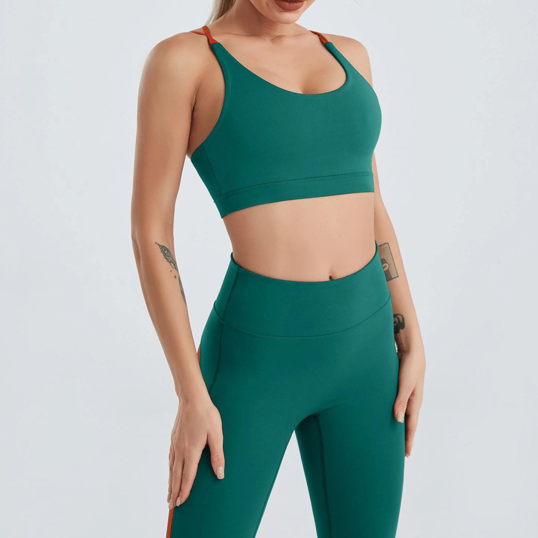 High‑Waisted Medium‑Weight Active Leggings