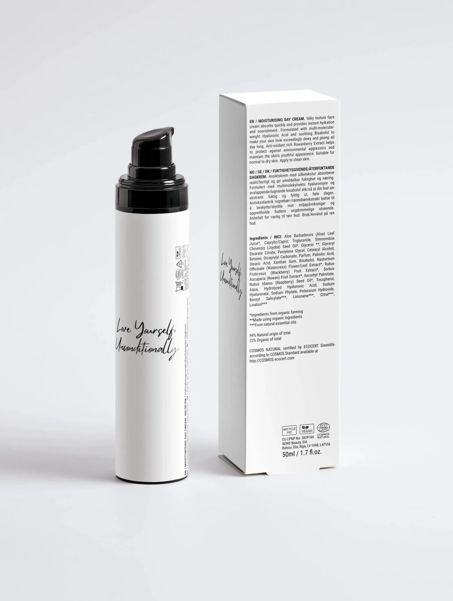 Hydrating Skin Cream - Glow from Within - Moisturising Day Cream by Selfnamed
