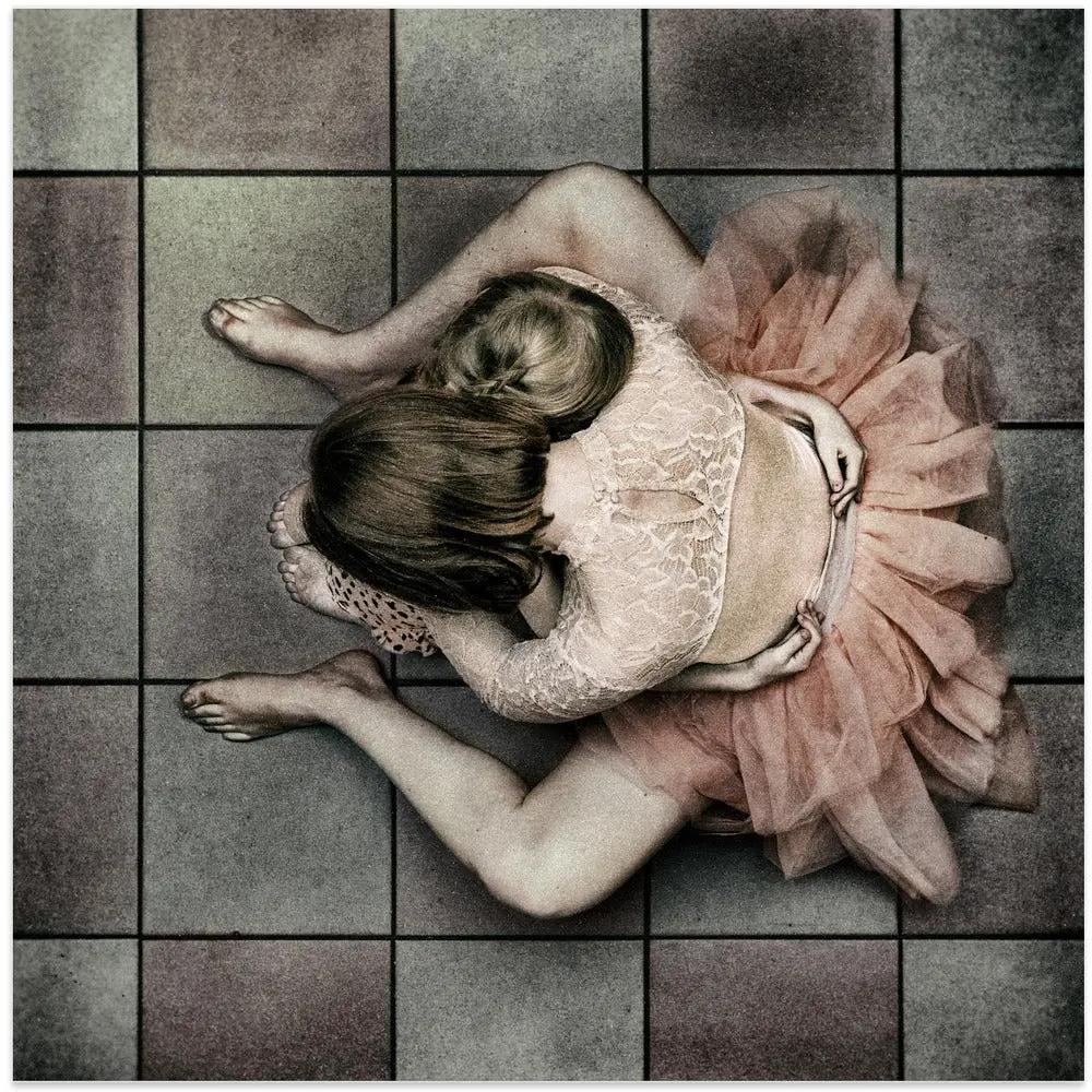 Wall art Mother and daughter by Ton Dirven