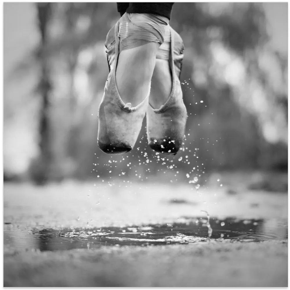 Wall art The day we went jumping in puddles by Howard Ashton-Jones