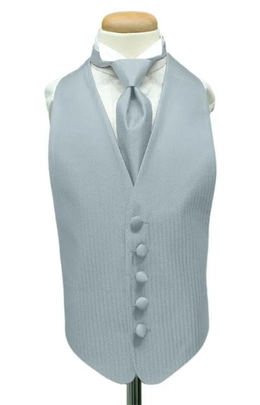 Herringbone Kids Tuxedo Vest 2 by Tux-USA