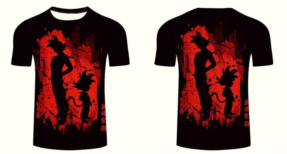 3d T Shirt Summer Fashionable Short Sleeve Hip Hop Tee Tops Men Anime Harajuku T-Shirts by Vimost Shop