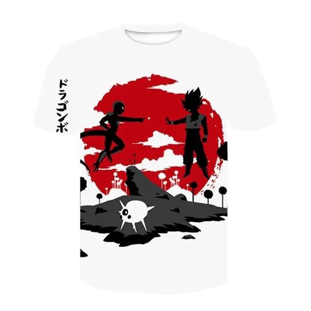 3d T Shirt Summer Fashionable Short Sleeve Hip Hop Tee Tops Men Anime Harajuku T-Shirts by Vimost Shop