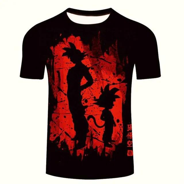 3d T Shirt Summer Fashionable Short Sleeve Hip Hop Tee Tops Men Anime Harajuku T-Shirts by Vimost Shop