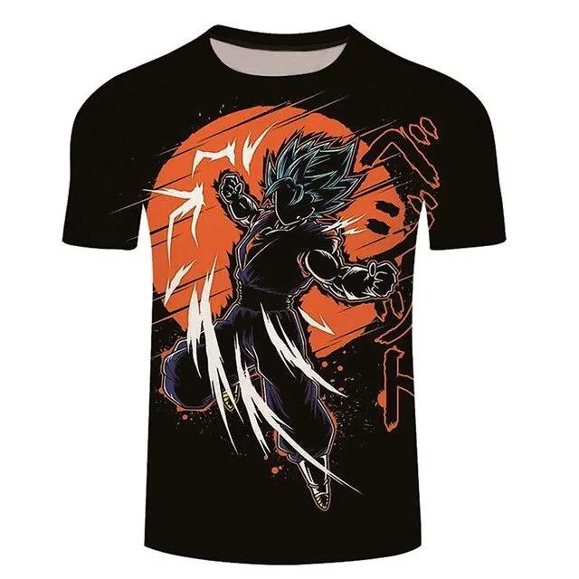 3d T Shirt Summer Fashionable Short Sleeve Hip Hop Tee Tops Men Anime Harajuku T-Shirts by Vimost Shop