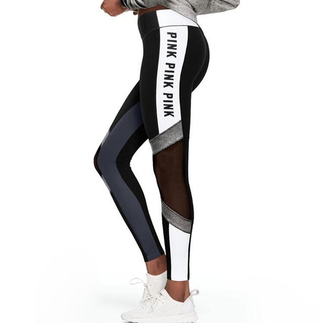 Womens Cartoon Ice Cream God Horse Leggings Print Fitness Legging Sexy Silm Leging Star Stretch Pants-6
