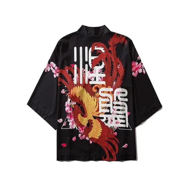 Women Print Clothes Traditional Kimonos Blusas Fashion Men Japanese Asian Style Beach Yukata Clothing by Vimost Shop