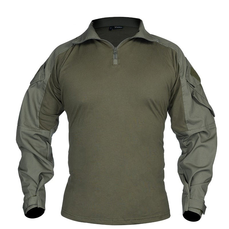 Tactical G3 Combat Suit  Shirt & Pants Knee Pads Update Ver Camo Airsoft Military Combat Uniform-2
