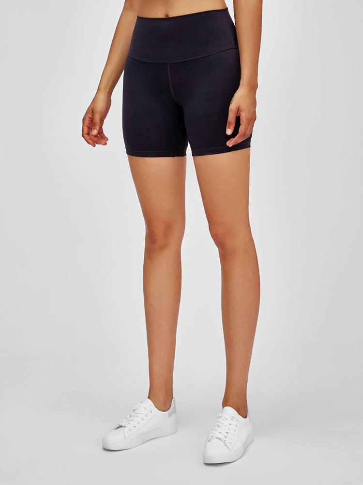 High Waisted Workout Shorts Women Super Stretchy Athletic Shorts Soft Fitness Shorts Women Biker Shorts-4